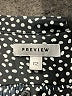 Assorted Brands 100% Polyester Polka Dots Black Short Sleeve Polo Size 12 - photo 7