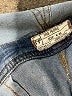 Free People Blue Overalls Size 25 waist - photo 4