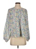 LoveShackFancy 100% Cotton Blue 3/4 Sleeve Blouse Size S - photo 1