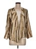 Chico's 100% Polyester Gold Kimono Size Med (1) - photo 1