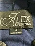 Alex Evenings Solid Black Cocktail Dress Size 4 - photo 7