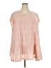 BLOOMCHIC Pink 3/4 Sleeve Blouse Size 28 - photo 1