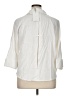 Zara Ivory 3/4 Sleeve Button-Down Shirt Size XL - photo 2