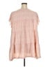 BLOOMCHIC Pink 3/4 Sleeve Blouse Size 28 - photo 2