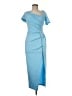 Unbranded Color Block Blue Cocktail Dress Size M - photo 1