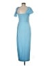 Unbranded Color Block Blue Cocktail Dress Size M - photo 2