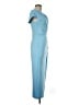 Unbranded Color Block Blue Cocktail Dress Size M - photo 4