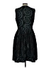 Calvin Klein Graphic Black Cocktail Dress Size 12 - photo 2