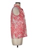 EP Pro Animal Print Red Sleeveless Blouse Size M - photo 4