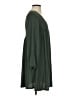 Blue Rain Solid Green Casual Dress Size S - photo 4