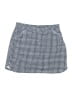 PETER MILLAR Checkered-gingham Blue Skort Size L - photo 1