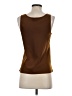 Uniqlo 100% Polyester Brown Tank Top Size S - photo 2