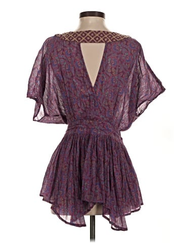 Free People Short Sleeve Blouse (view 2)
