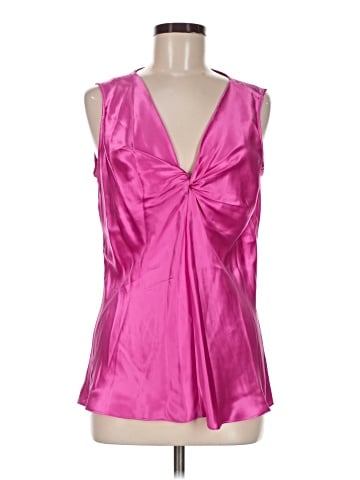 Natorious Sleeveless Silk Top (view 1)