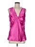 Natorious 100% Silk Pink Sleeveless Silk Top Size M - photo 1