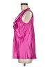 Natorious 100% Silk Pink Sleeveless Silk Top Size M - photo 5