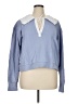 By Anthropologie 100% Cotton Blue Pullover Sweater Size XL - photo 1