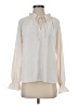 Quince 100% Polyester Ivory Long Sleeve Turtleneck Size XS - photo 1