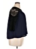 Xhilaration 100% Polyester Blue 3/4 Sleeve Blouse Size XL - photo 4
