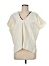 Assorted Brands Ivory Short Sleeve Blouse One size - photo 1