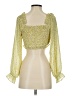 Unbranded Green 3/4 Sleeve Blouse Size XS (estimated) - photo 2