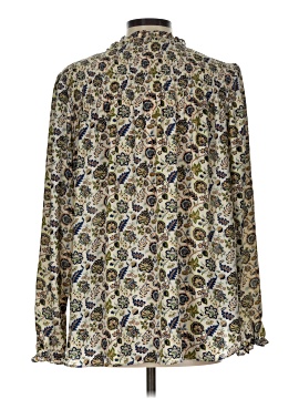 Rose + Olive Long Sleeve Blouse (view 2)