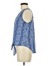 Veronica M. 100% Polyester Blue Sleeveless Blouse Size M - photo 5