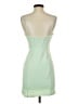 Zara Solid Green Cocktail Dress Size S - photo 2