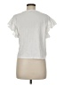 Zara White Short Sleeve Top Size M - photo 2