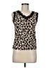 Anatomie Tan Sleeveless T-Shirt Size XS - photo 1
