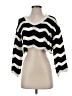 Altar'd State 100% Polyester Stripes Black Cardigan Size XXS - photo 1