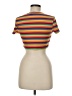 Shein Red Short Sleeve Turtleneck Size M - photo 2