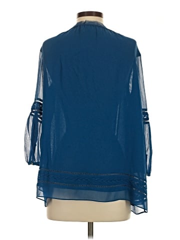 Banana Republic Heritage Collection 3/4 Sleeve Silk Top (view 2)