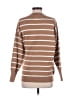 Isabel by Ingrid + Isabel Stripes Brown Pullover Sweater Size S - photo 2