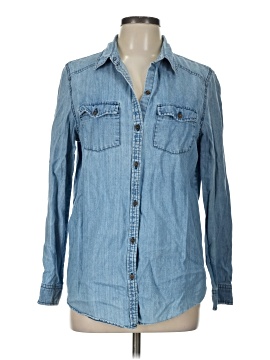Rubbish Long Sleeve Button-Down Shirt (view 1)