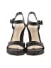 Via Spiga 100% Leather Black Wedges Size 5 - photo 2