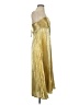 Let Me Be 100% Polyester Metallic Gold Cocktail Dress Size XS - photo 4