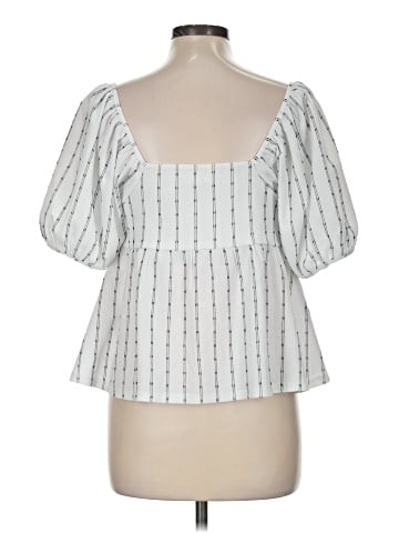 Madewell Puff-Sleeve Empire Top (view 2)