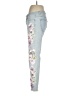 Boston Proper Floral Blue Jeans Size 8 - photo 5