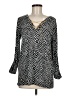 MICHAEL Michael Kors Black Long Sleeve Henley Size M - photo 1