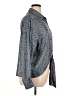 Hutch Animal Print Gray Long Sleeve Blouse Size 1X - photo 4