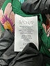 CAbi 100% Polyester Floral Green Short Sleeve Blouse Size S - photo 8