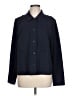 J.Jill Blue Long Sleeve Blouse Size L - photo 1