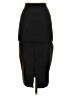Unbranded Solid Black Formal Skirt Size XS - photo 2