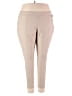Calvin Klein Solid Tan Active Pants Size 2X - photo 1