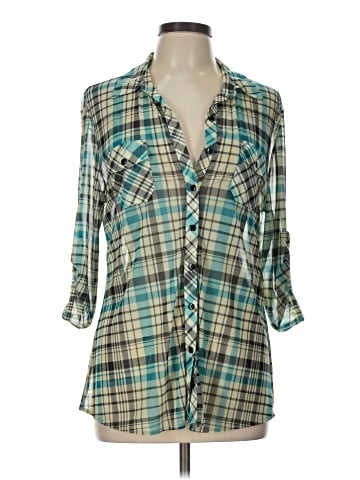 Eden & Olivia 3/4 Sleeve Blouse (view 1)