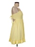 Privacy Please Solid Yellow Casual Dress Size M - photo 4