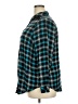 Torrid Plaid Teal Long Sleeve Button-Down Shirt Size 2X (2) - photo 5