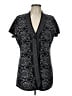 Style&Co 100% Cotton Black Kimono Size L - photo 1
