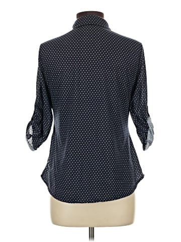 Eden & Olivia 3/4 Sleeve Button-Down Shirt (view 2)